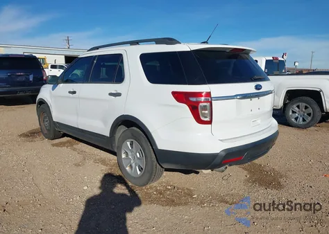 2013 Ford Explorer z USA, uszkodzony, nr VIN 1FM5K7B8XDGA92979